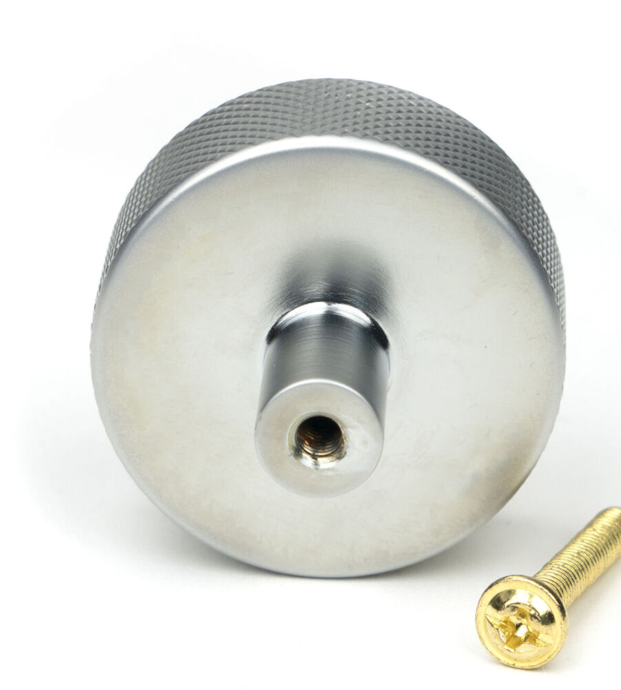 From The Anvil Satin Chrome Brompton Cabinet Knob - 38mm (No rose) - Image 5