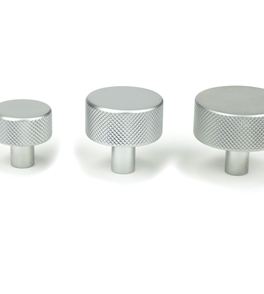 From The Anvil Satin Chrome Brompton Cabinet Knob - 38mm (No rose) - Image 6