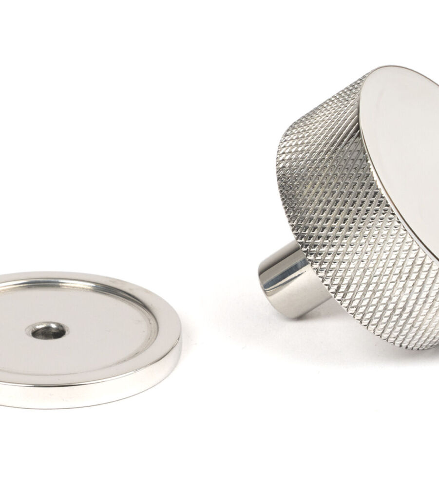 From The Anvil Polished SS (304) Brompton Cabinet Knob - 38mm (Plain) - Image 3