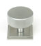 From The Anvil Satin Chrome Brompton Cabinet Knob - 38mm (Square)