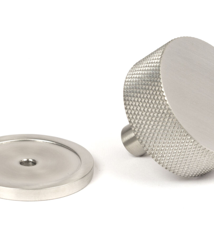 From The Anvil Satin SS (304) Brompton Cabinet Knob - 38mm (Plain) - Image 3