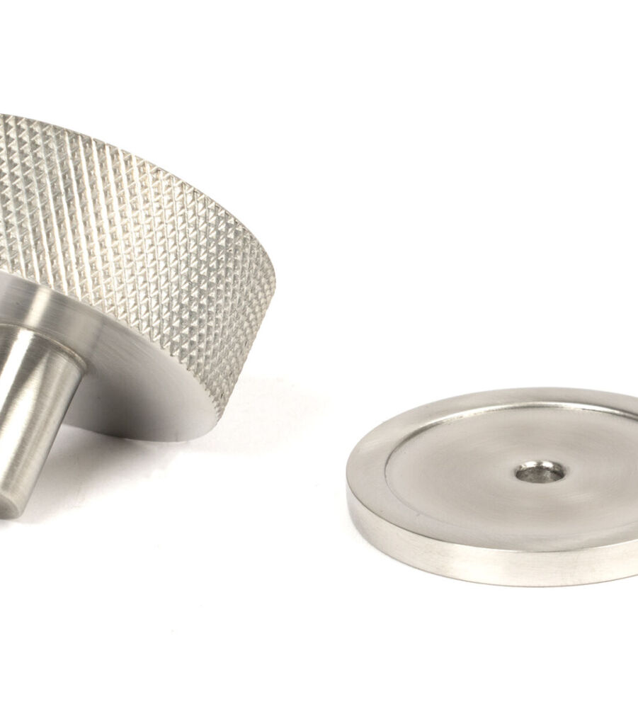 From The Anvil Satin SS (304) Brompton Cabinet Knob - 38mm (Plain) - Image 4