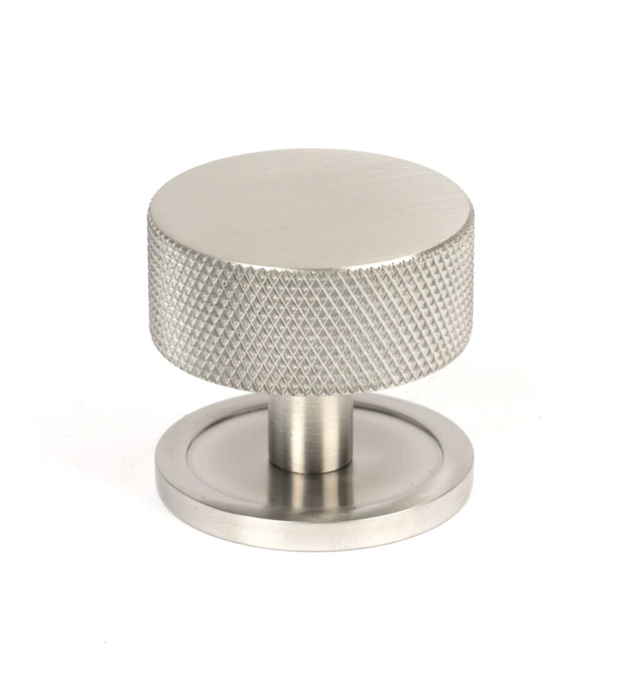 From The Anvil Satin SS (304) Brompton Cabinet Knob - 38mm (Plain)