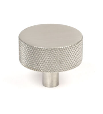 From The Anvil Satin SS (304) Brompton Cabinet Knob – 38mm (No rose)