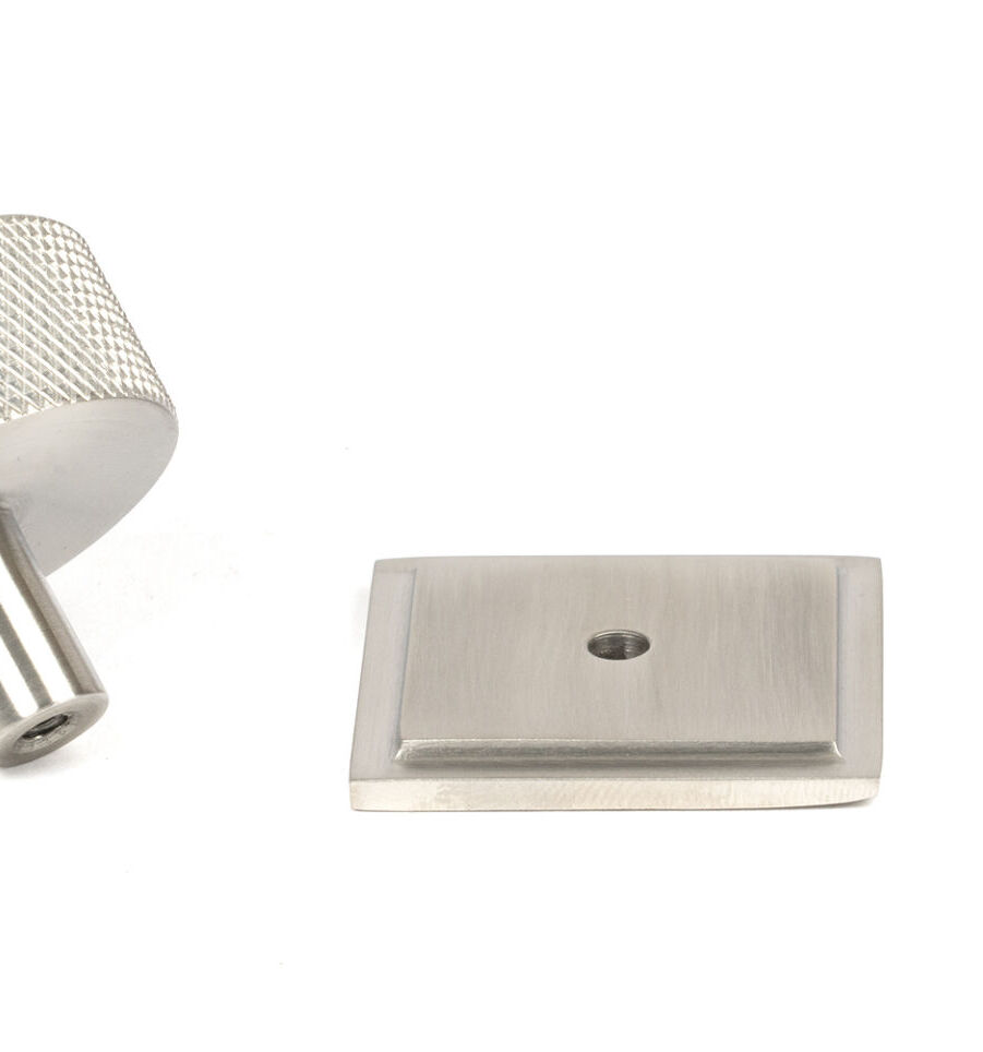 From The Anvil Satin SS (304) Brompton Cabinet Knob - 38mm (Square) - Image 5