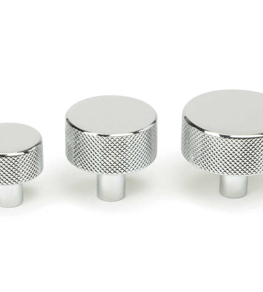 From The Anvil Polished Chrome Brompton Cabinet Knob - 38mm (No rose) - Image 6