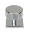 From The Anvil Polished Chrome Brompton Cabinet Knob - 38mm (Square)