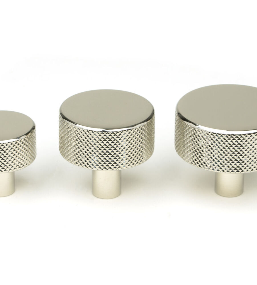 From The Anvil Polished Nickel Brompton Cabinet Knob - 38mm (No rose) - Image 6