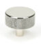 From The Anvil Polished Nickel Brompton Cabinet Knob - 38mm (No rose)