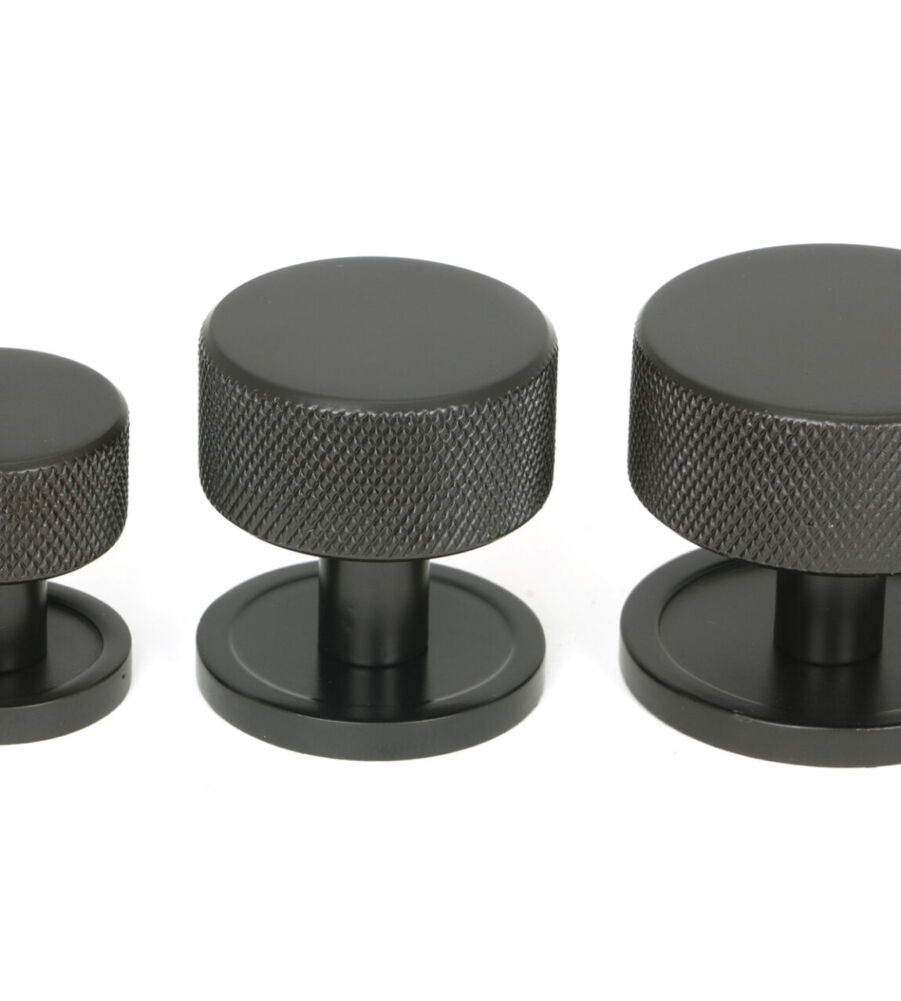 From The Anvil Aged Bronze Brompton Cabinet Knob - 38mm (Plain) - Image 6