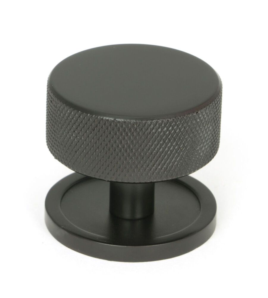 From The Anvil Aged Bronze Brompton Cabinet Knob - 38mm (Plain)