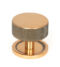From The Anvil Polished Bronze Brompton Cabinet Knob - 38mm (Plain)