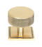 From The Anvil Polished Bronze Brompton Cabinet Knob - 38mm (Square)