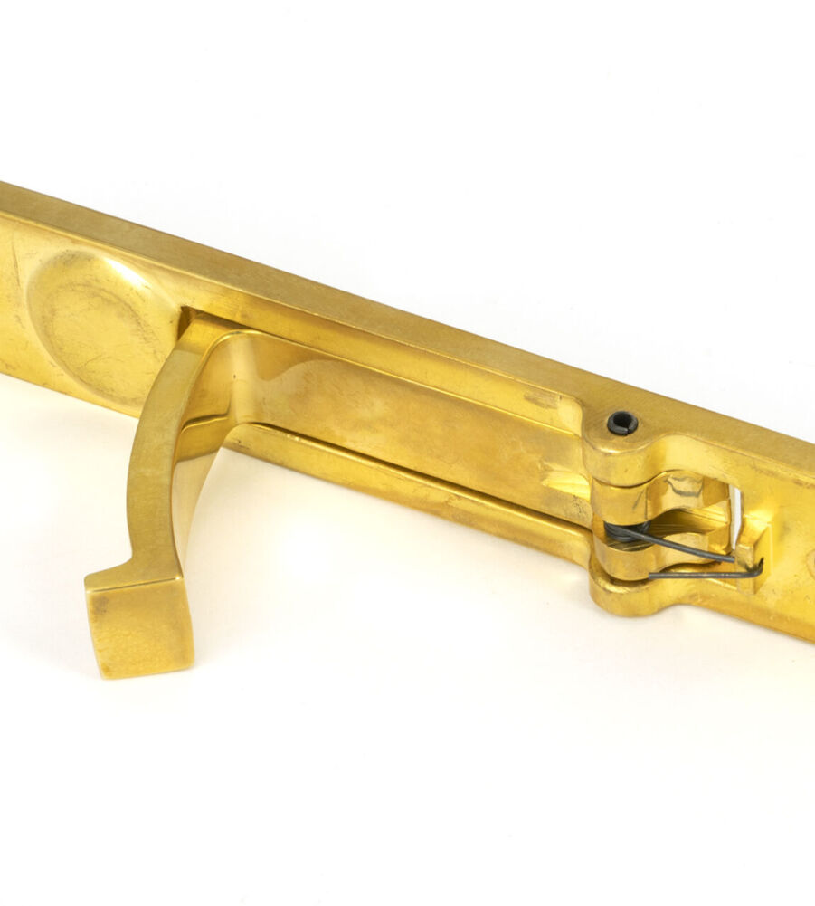 From The Anvil Polished Brass 125mm x 25mm Edge Pull - Image 3