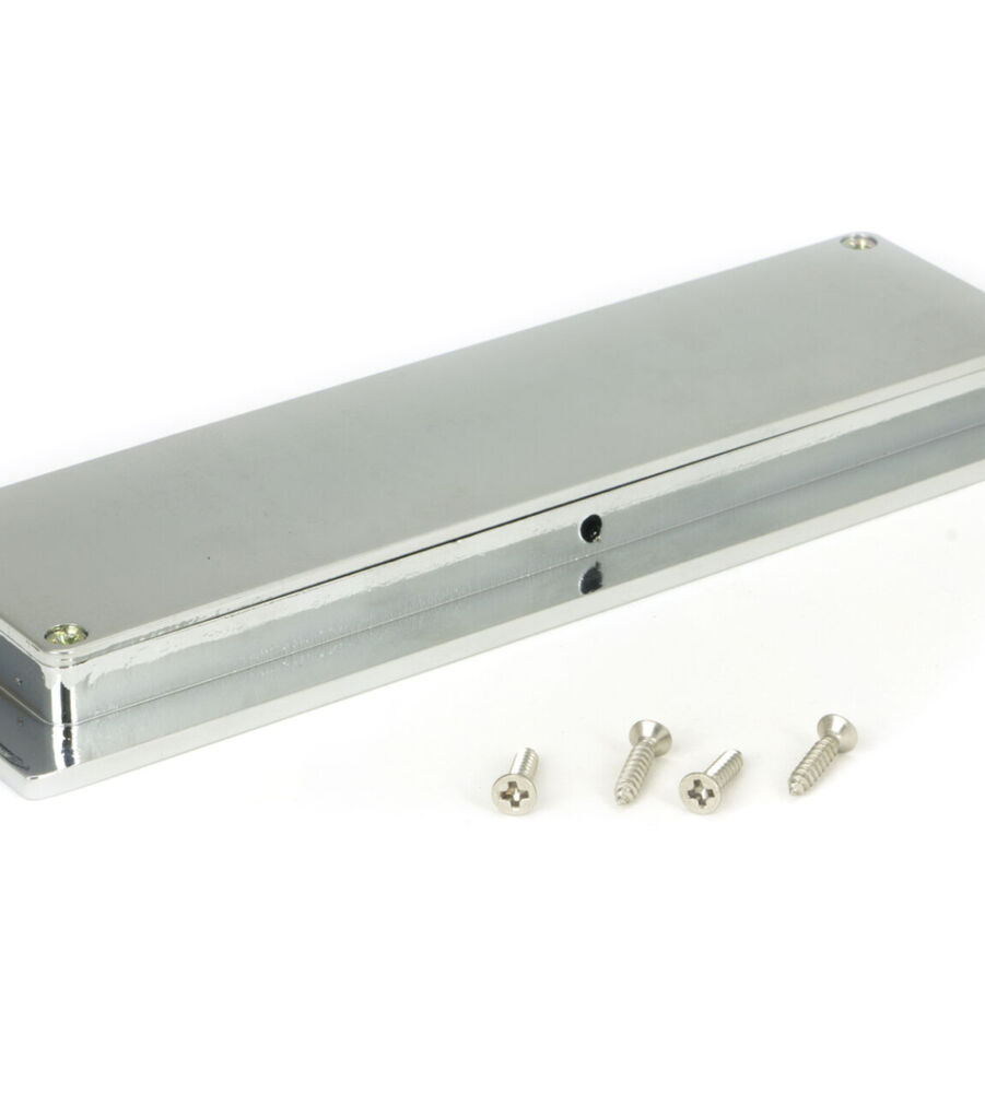 From The Anvil Polished Chrome 175mm Plain Rectangular Pull - Image 3