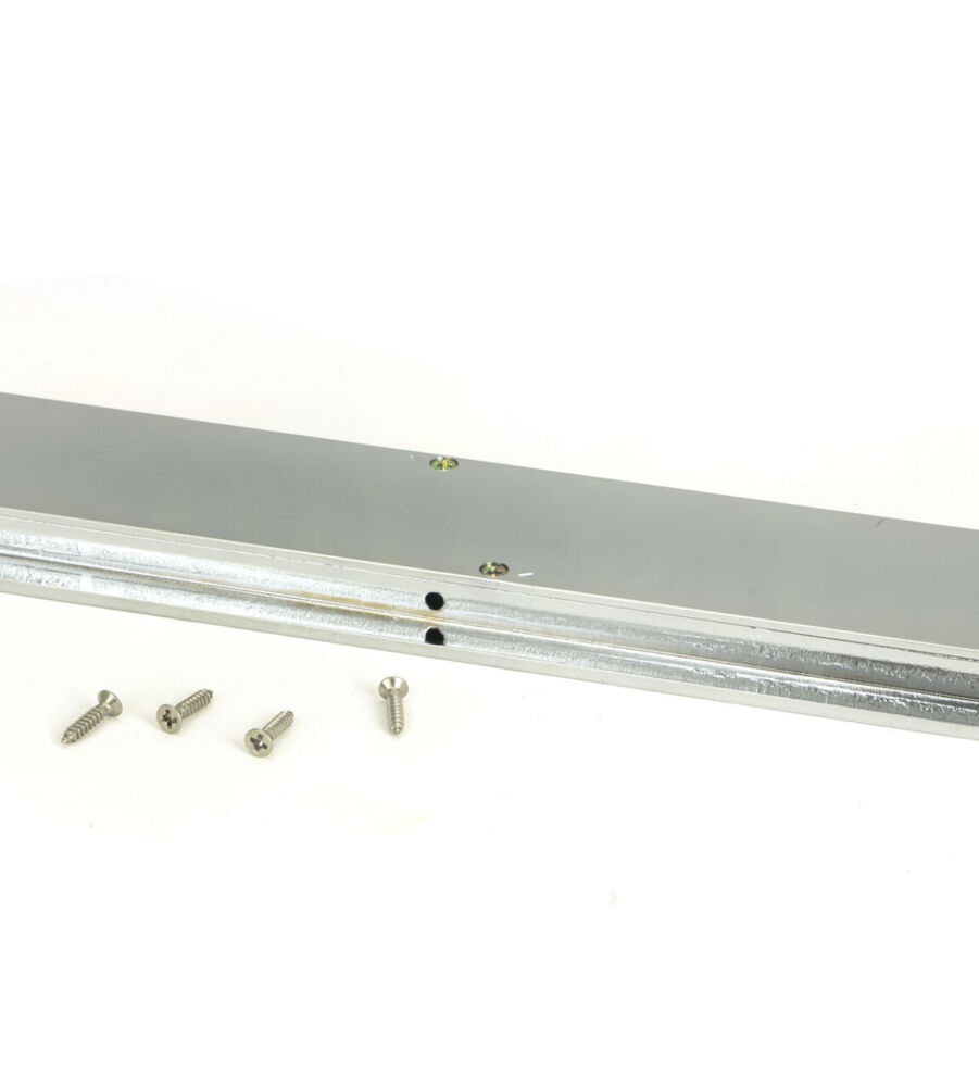 From The Anvil Polished Chrome 250mm Plain Rectangular Pull - Image 3
