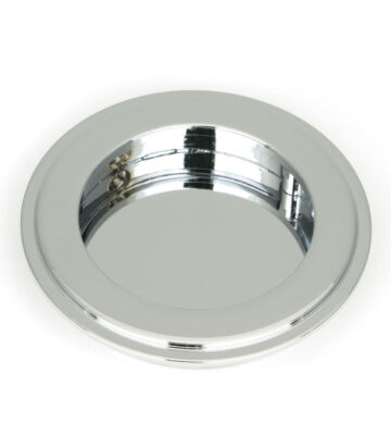 From The Anvil Polished Chrome 75mm Art Deco Round Pull