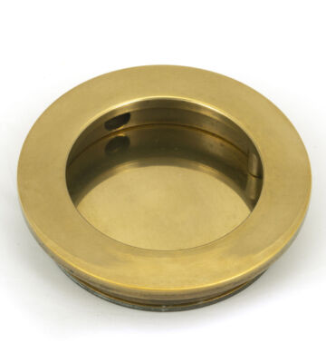 From The Anvil Aged Brass 60mm Plain Round Pull