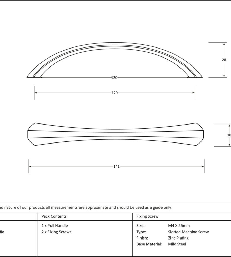 From The Anvil Beeswax 5" Shell Pull Handle - Image 2