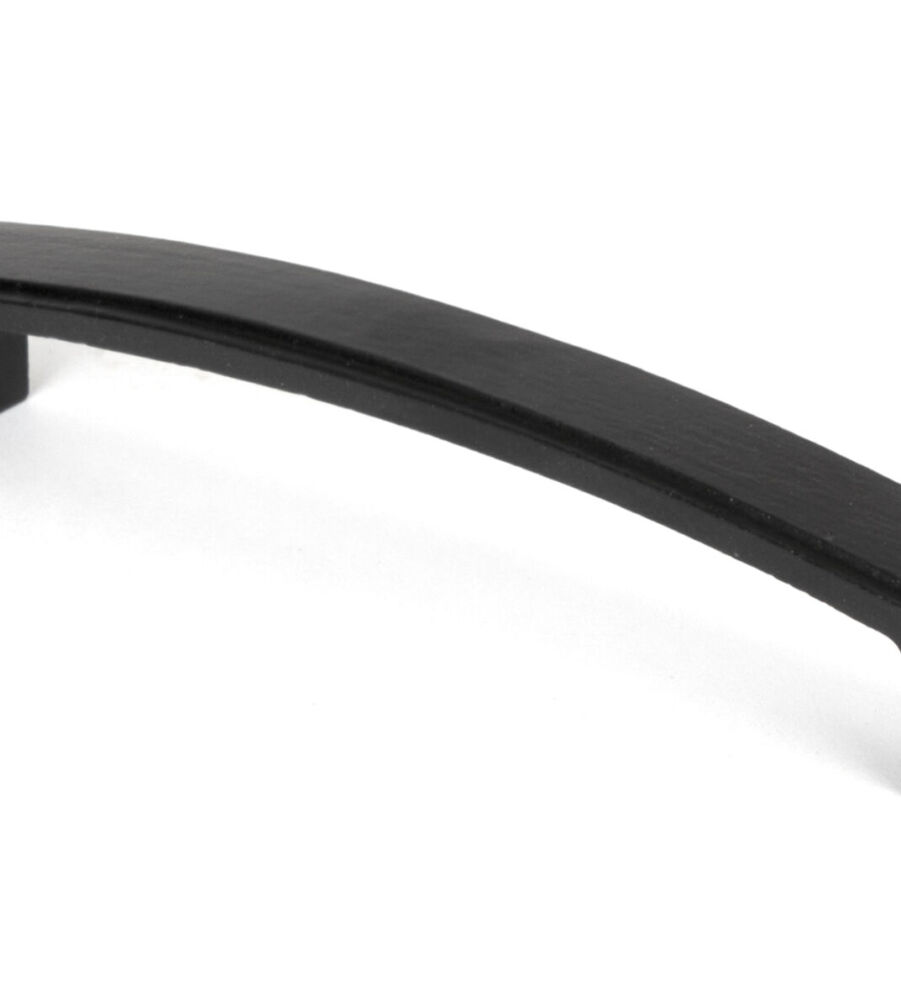 From The Anvil Black 5 1/2" Ribbed Pull Handle