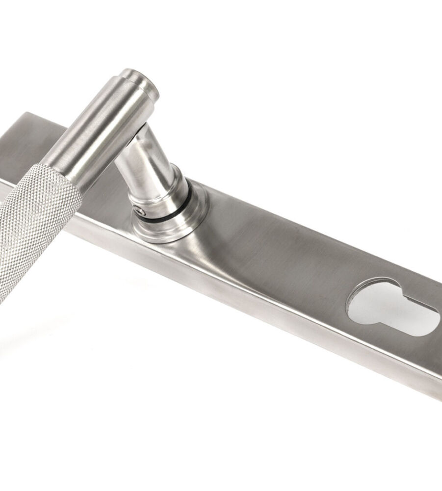 From The Anvil Satin Marine SS (316) Brompton Slimline Espag. Lock Set - Image 5