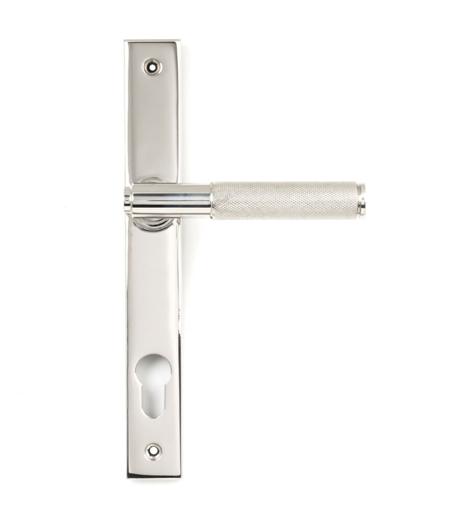 From The Anvil Polished Marine SS (316) Brompton Slimline Espag. Lock Set