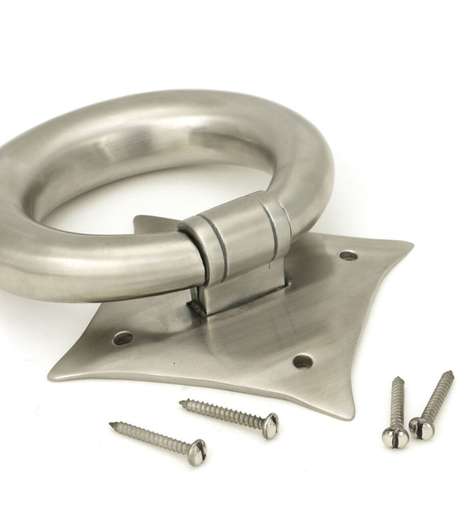 From The Anvil Satin Marine SS (316) Ring Door Knocker - Image 4
