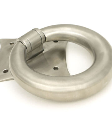 From The Anvil Satin Marine SS (316) Ring Door Knocker