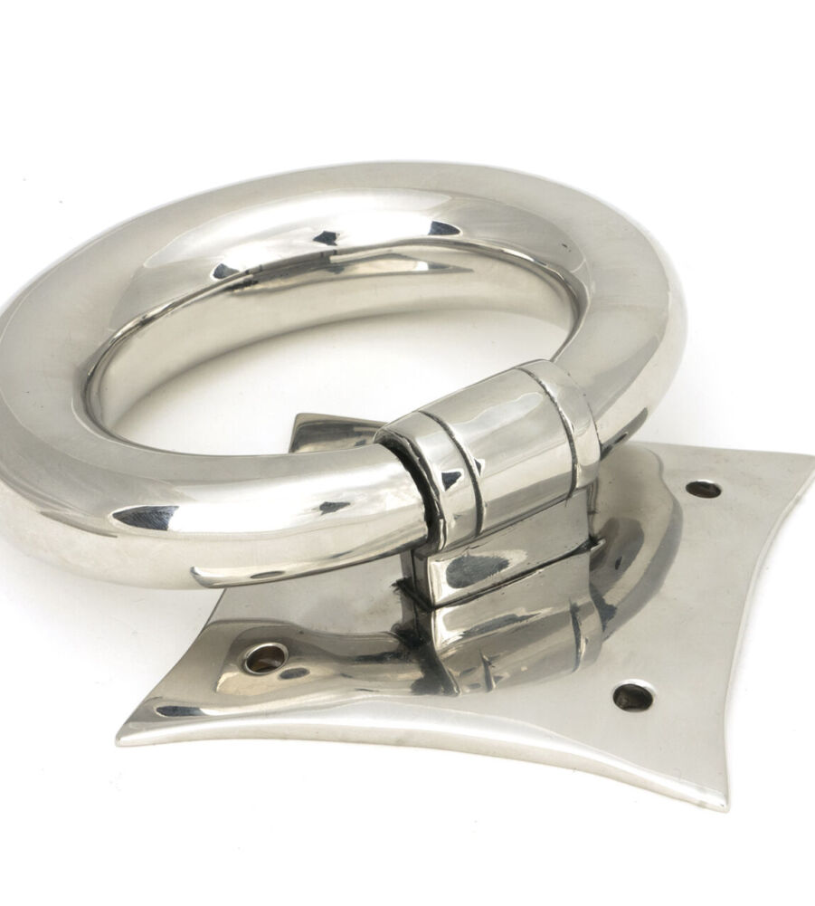 From The Anvil Polished Marine SS (316) Ring Door Knocker - Image 3
