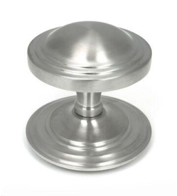 From The Anvil Satin Marine SS (316) Art Deco Centre Door Knob