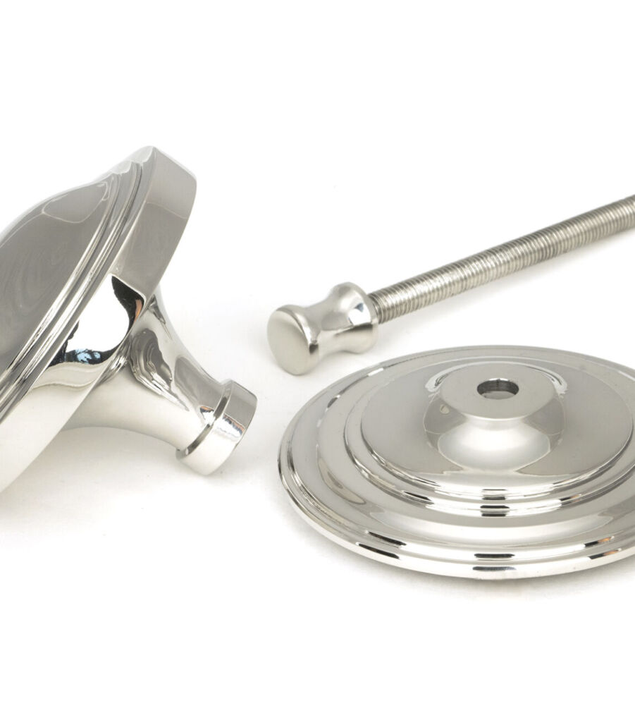 From The Anvil Polished Marine SS (316) Art Deco Centre Door Knob - Image 4