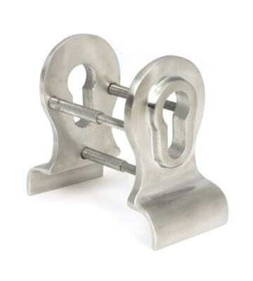 From The Anvil Satin Marine SS (316) 50mm Euro Door Pull (Back to Back fixings)