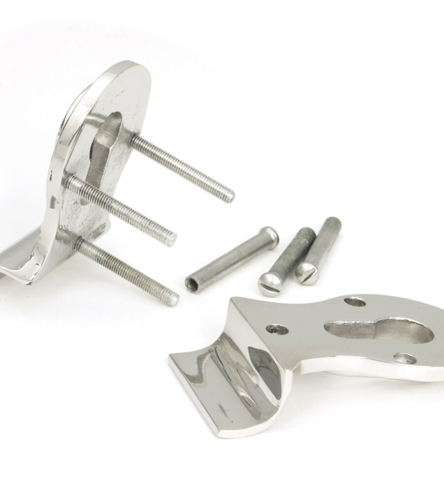 From The Anvil Polished Marine SS (316) 50mm Euro Door Pull (Back to Back fixings) - Image 4