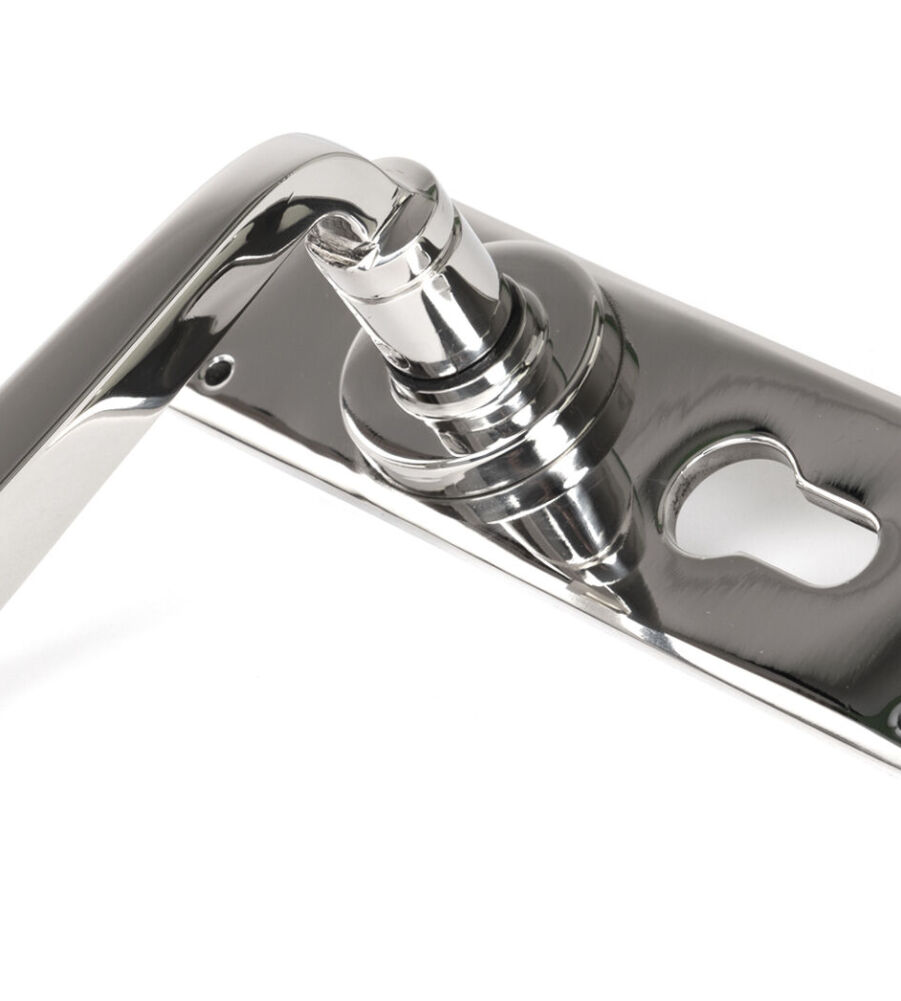 From The Anvil Polished Marine SS (316) Avon Lever Euro Lock Set - Image 5