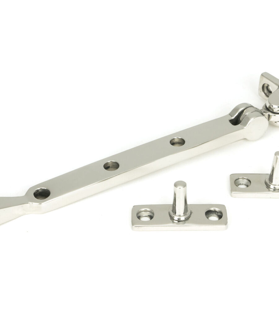 From The Anvil Polished Marine SS (316) 8" Avon Stay