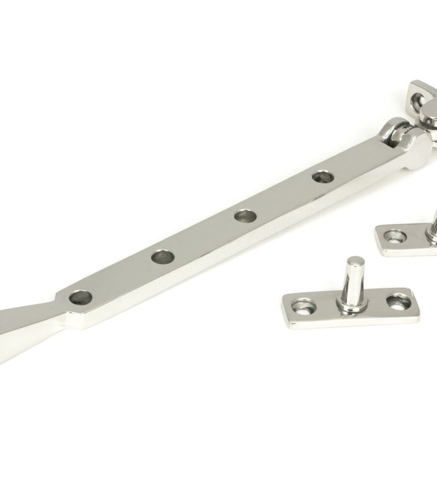 From The Anvil Polished Marine SS (316) 10" Avon Stay