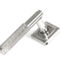 From The Anvil Satin Marine SS (316) Brompton Lever on Rose Set (Square)