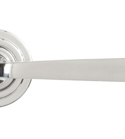 From The Anvil Polished Marine SS (316) Avon Round Lever on Rose Set (Art Deco) - Image 3