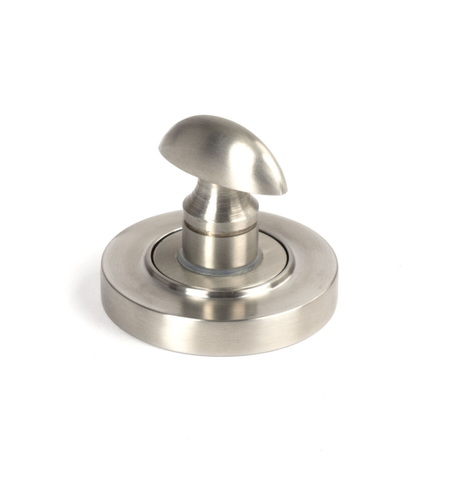 From The Anvil Satin Marine SS (316) Round Thumbturn Set (Plain) - Image 3