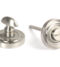 From The Anvil Satin Marine SS (316) Round Thumbturn Set (Art Deco)