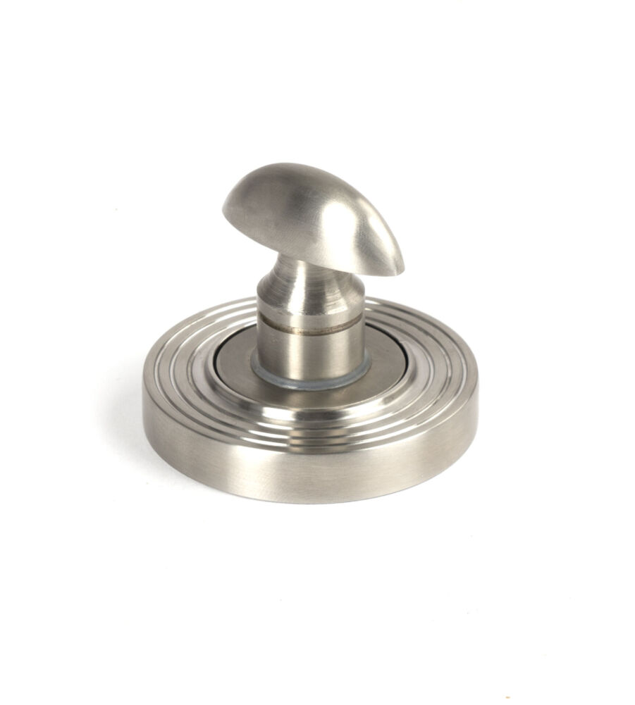 From The Anvil Satin Marine SS (316) Round Thumbturn Set (Beehive) - Image 3