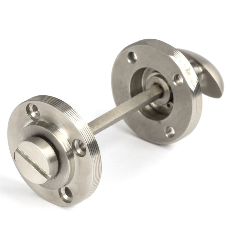 From The Anvil Satin Marine SS (316) Round Thumbturn Set (Square) - Image 6