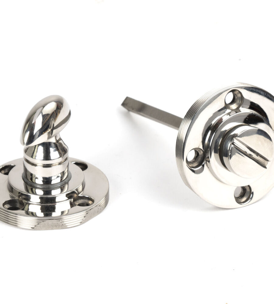 From The Anvil Polished Marine SS (316) Round Thumbturn Set (Beehive) - Image 7