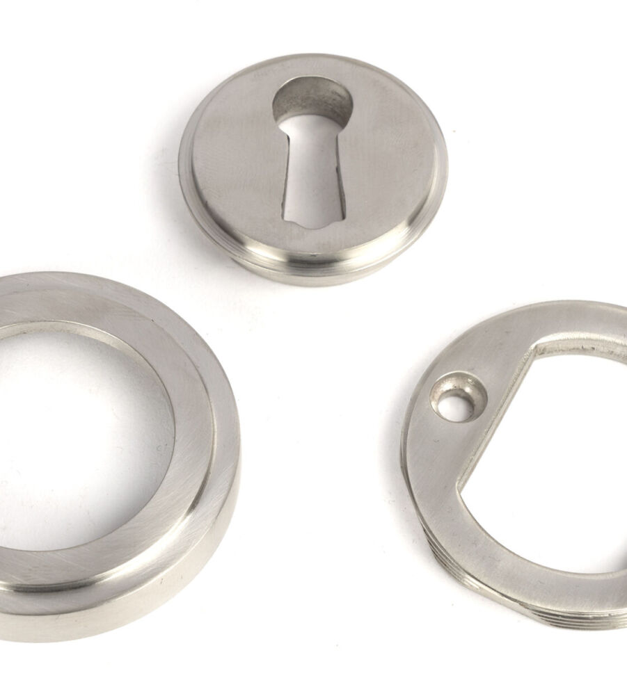 From The Anvil Satin Marine SS (316) Round Escutcheon (Art Deco) - Image 4