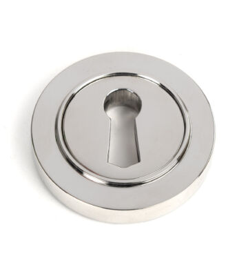 From The Anvil Polished Marine SS (316) Round Escutcheon (Plain)