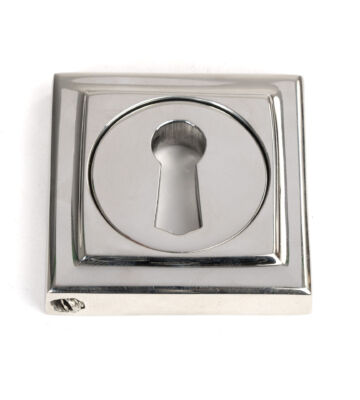 From The Anvil Polished Marine SS (316) Round Escutcheon (Square)