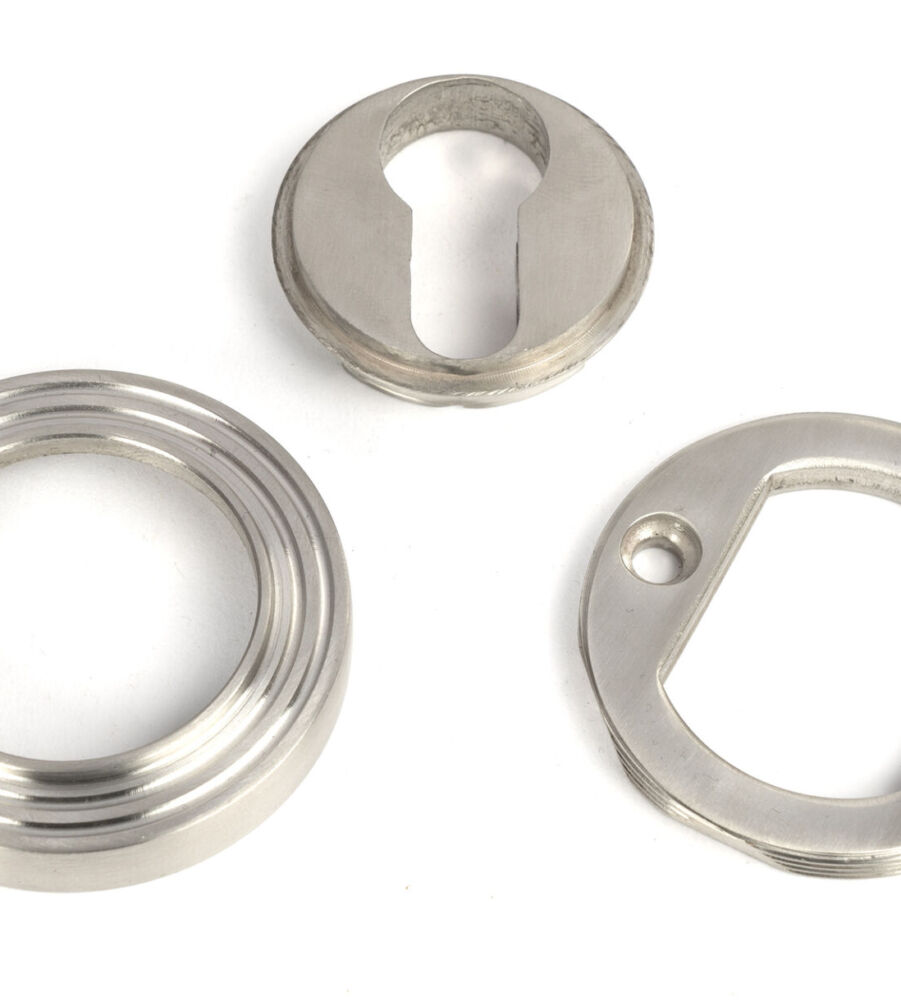 From The Anvil Satin Marine SS (316) Round Euro Escutcheon (Beehive) - Image 4