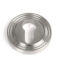 From The Anvil Satin Marine SS (316) Round Euro Escutcheon (Beehive)
