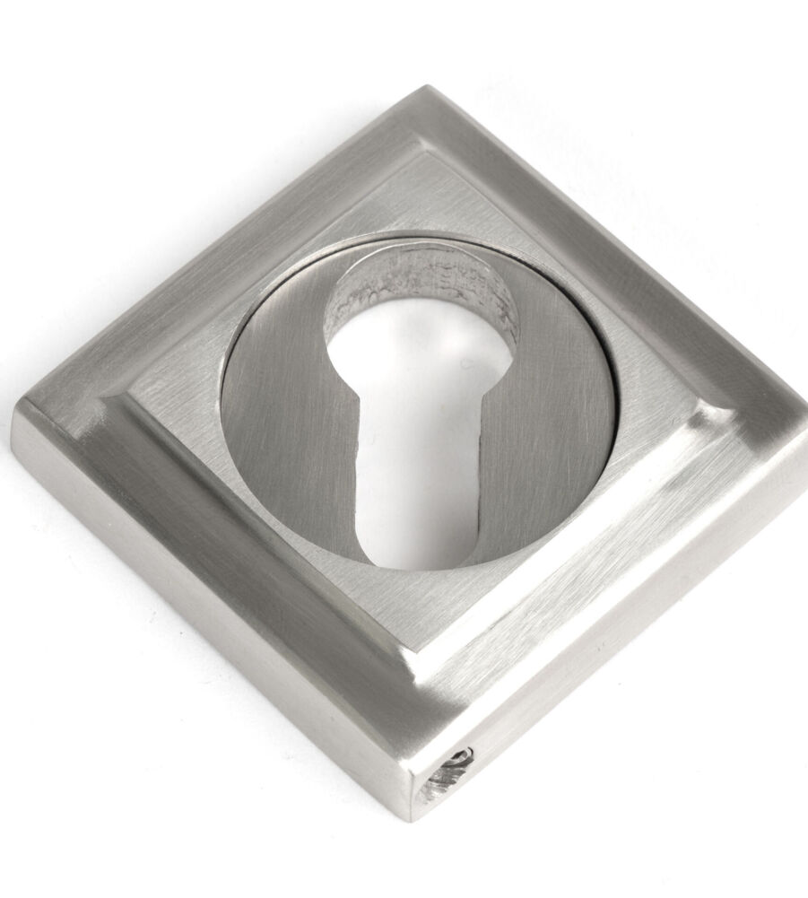 From The Anvil Satin Marine SS (316) Round Euro Escutcheon (Square) - Image 3