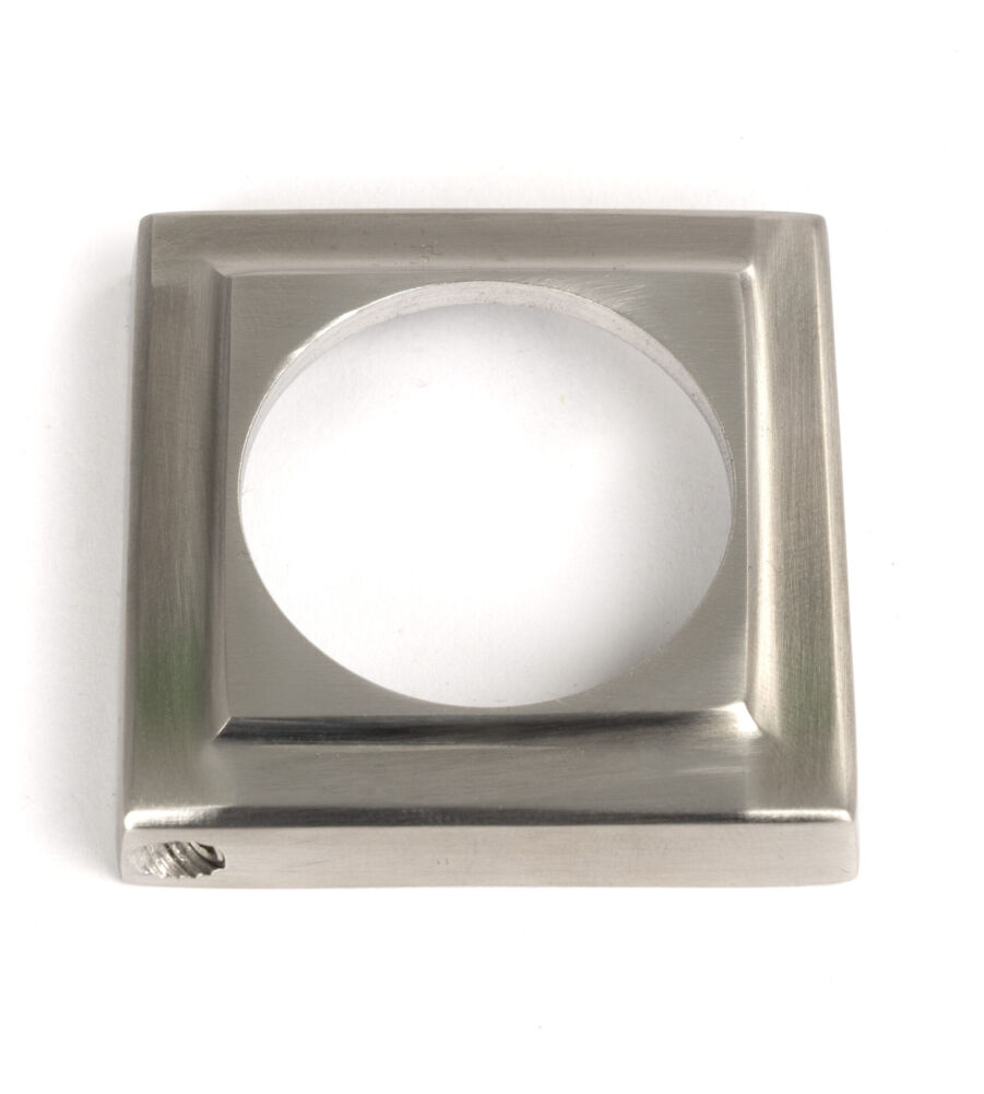 From The Anvil Satin Marine SS (316) Round Euro Escutcheon (Square) - Image 4